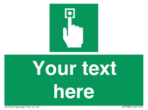 Custom Safe Condition Emergency call point